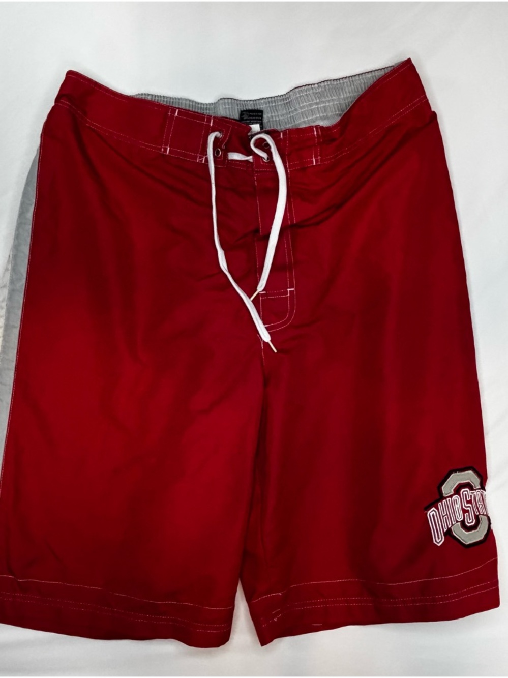 Ohio State Red Athletic Swim/Board Shorts